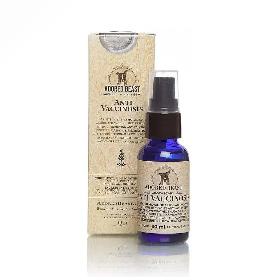 New Adored Beast Apothe… Adored Beast Apothecary Rebalancer Anti-Vaccinosis Homeopathy for Dogs & Cats, 1-oz
