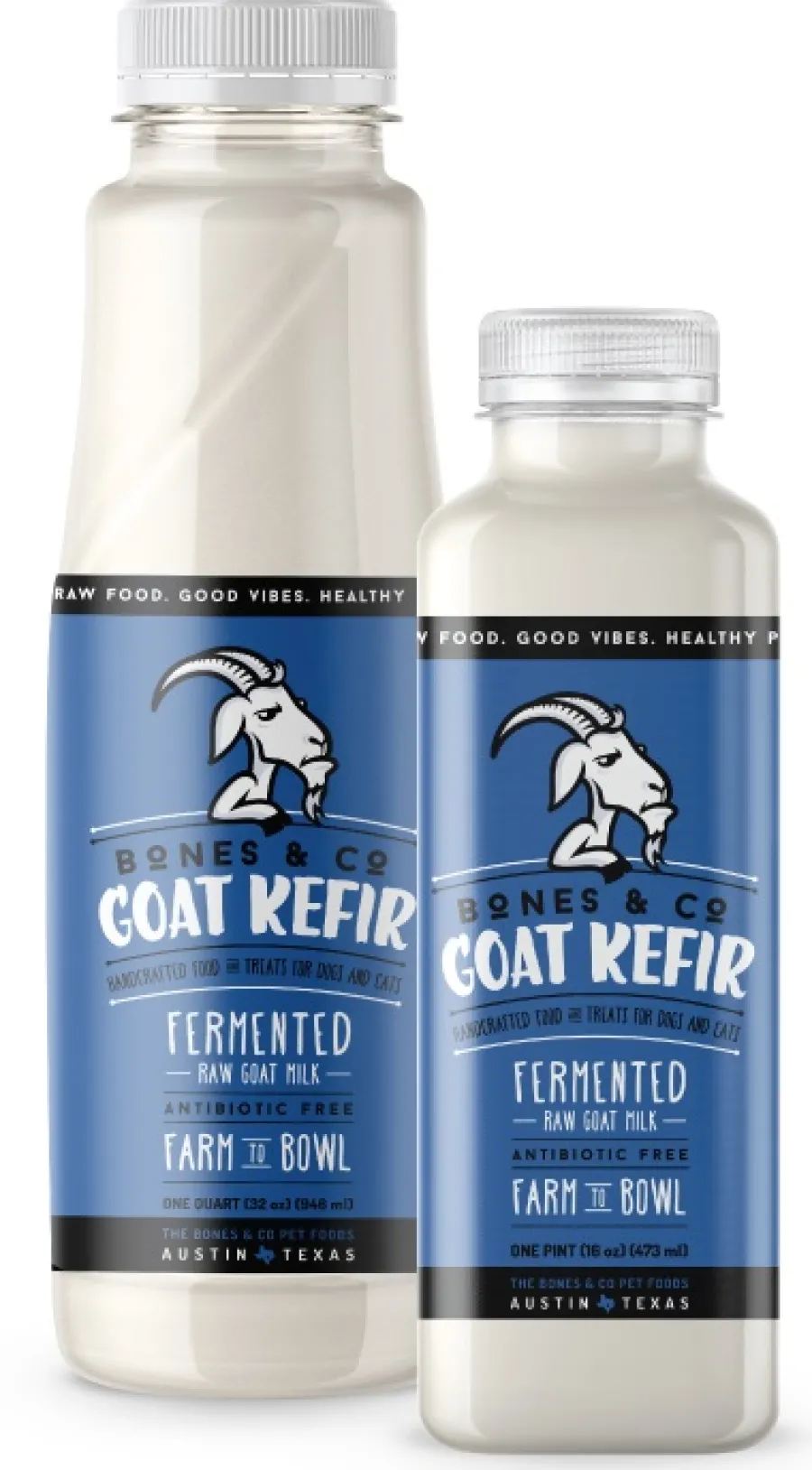 Fashion Bones & Co Goat Kefir Fermented Goat Milk for Dogs & Cats, 16-oz