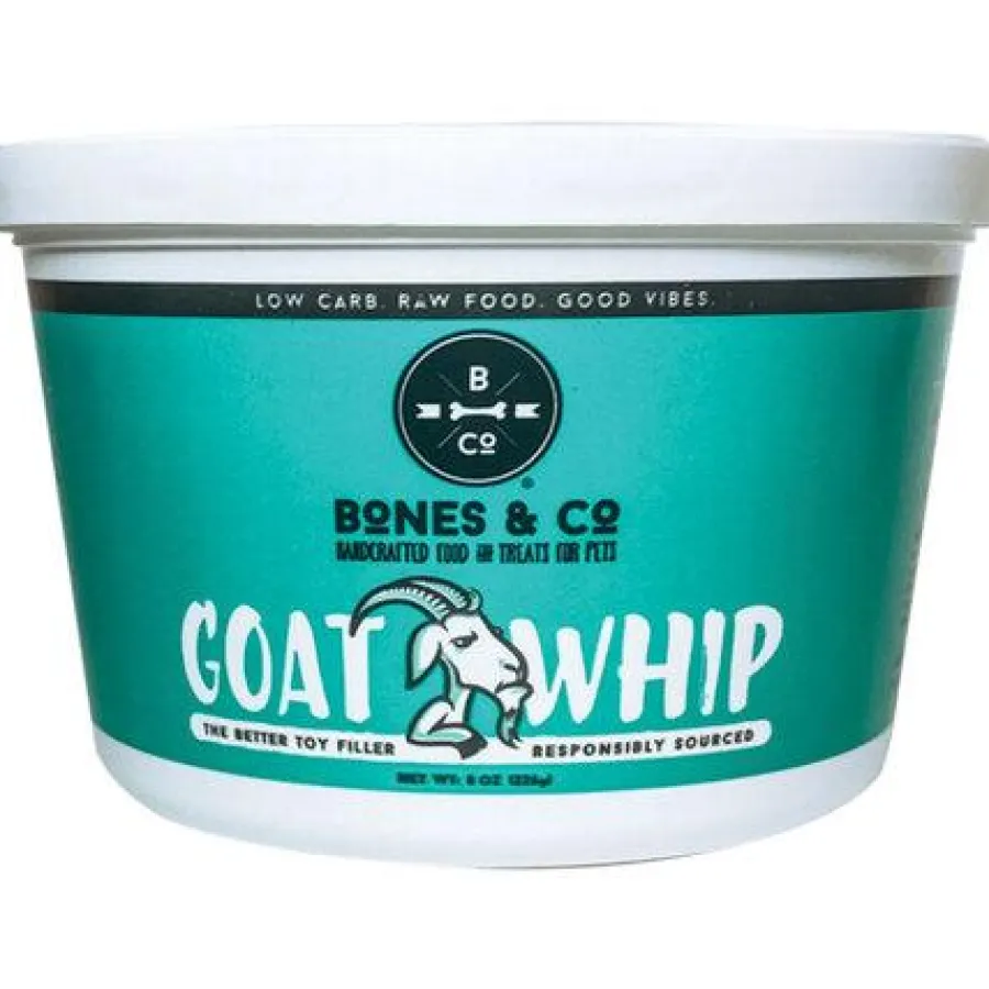 Cheap Bones & Co Goat Whip Toy Filler for Dogs & Cats, 3.5-oz