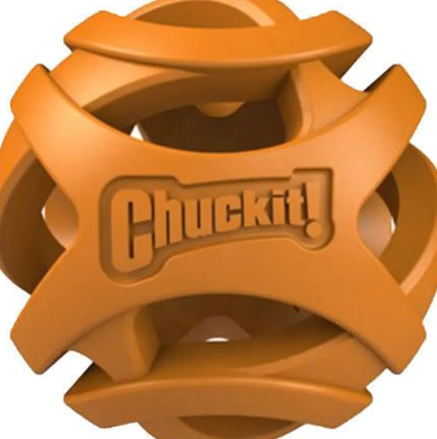 New Chuckit ! Breathe Right Fetch Ball Dog Toy, Medium