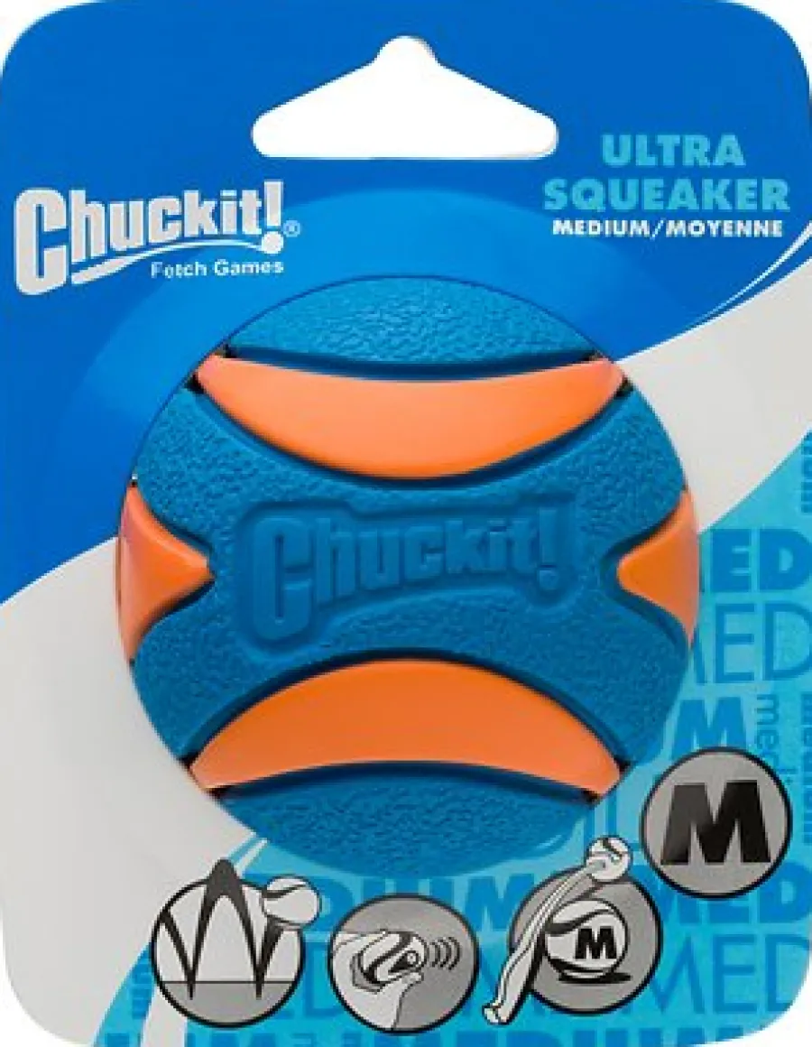 Online Chuckit ! Ultra Squeaker Ball, Medium, 1 count