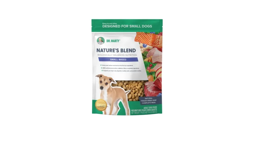 Cheap Dr. Marty Nature's Blend Small Breed Freeze-Dried Dog Food, 16-oz