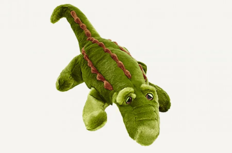 New Fluff & Tuff Big Daddy Gator Dog Toy, X-Large