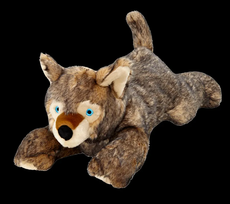 Fashion Fluff & Tuff Lobo Wolf Pup Dog Toy, X-Large