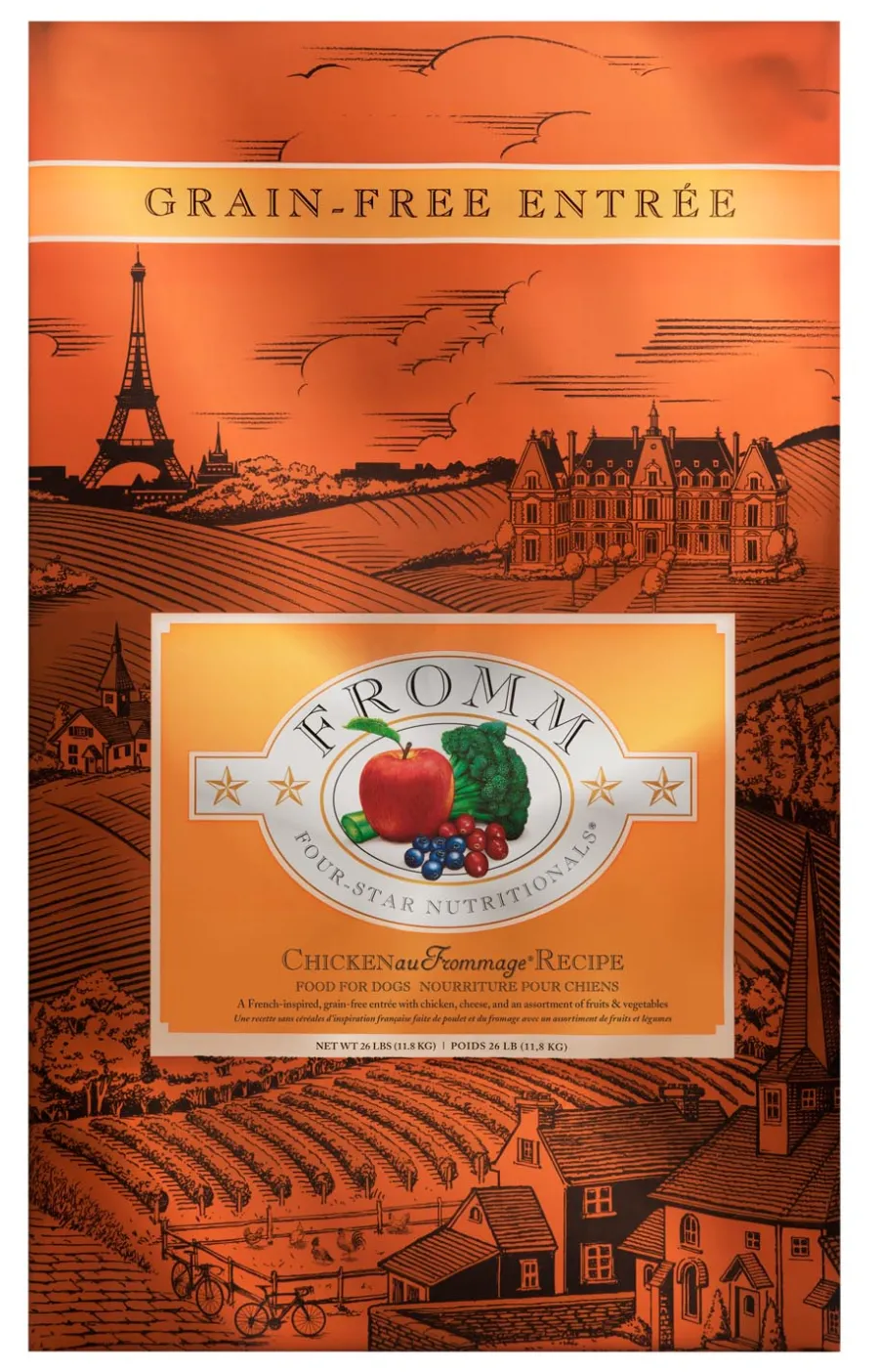 Best Sale Fromm Four-Star Nutritionals Chicken Au age Dry Dog Food, 4-lb