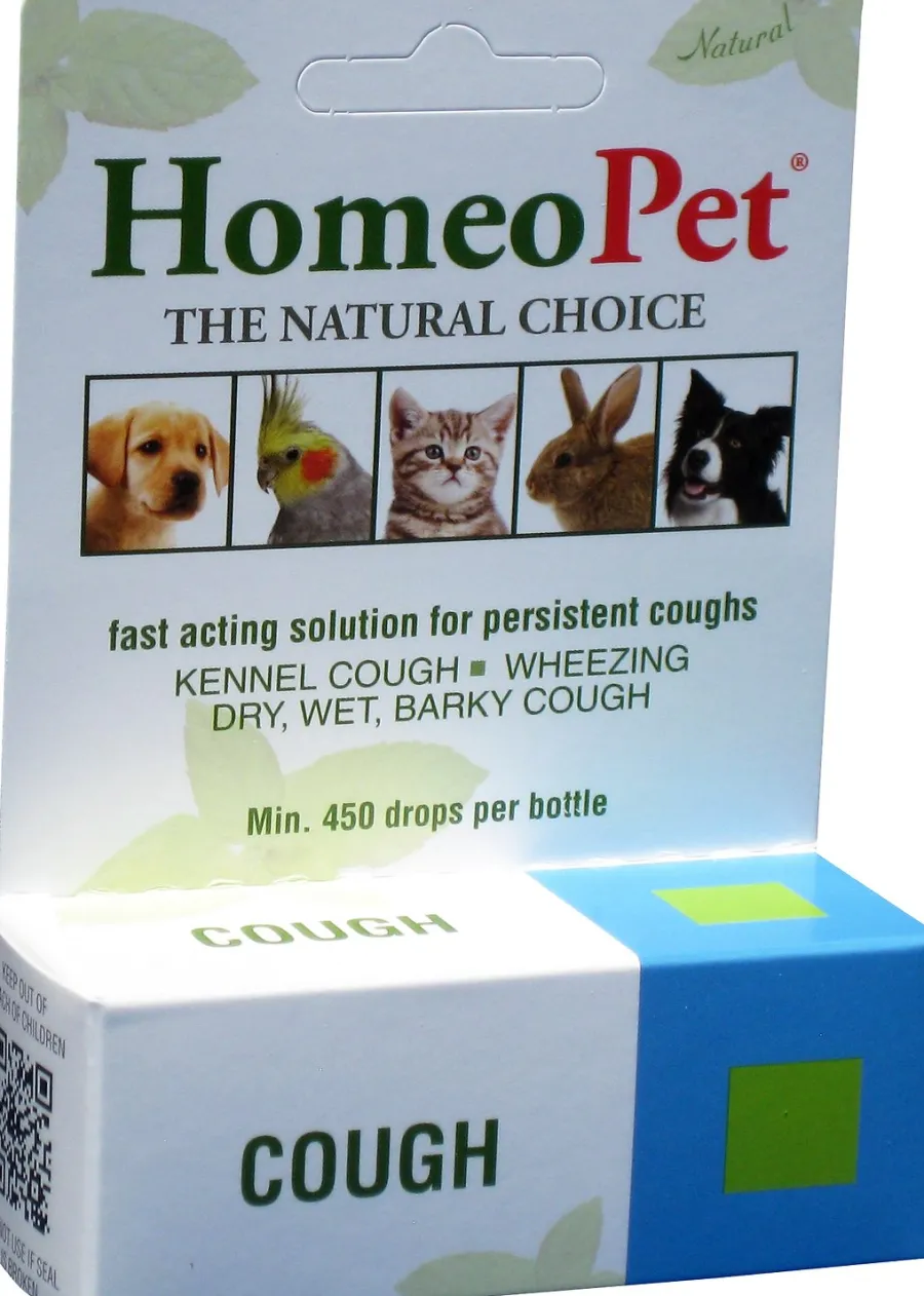 Fashion HomeoPet Cough Dog, Cat, Bird & Small Animal Supplement, 450 drops