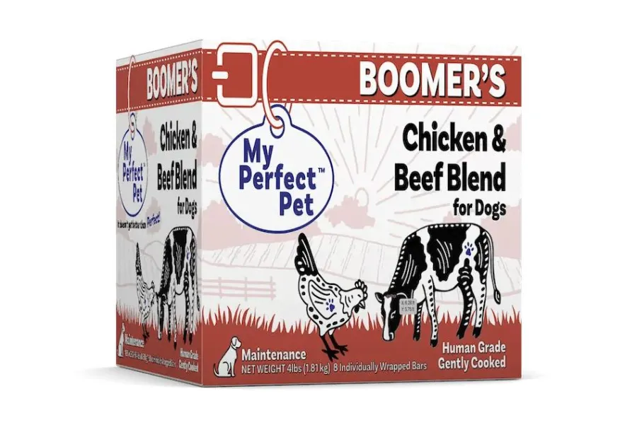 Cheap My Perfect Pet Boomers Chicken & Beef Grain-Free Frozen Dog Food, 4-lb