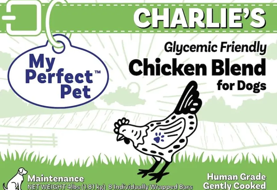 Cheap My Perfect Pet Charlie's Glycemic Friendly Chicken Grain-Free Frozen Dog Food, 4-lb