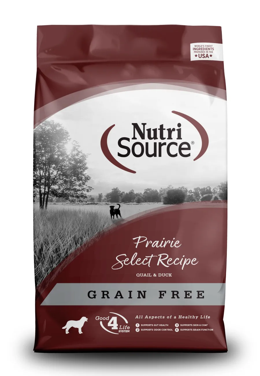 Shop NutriSource Prairie Select Grain-Free Dry Dog Food, 5-lb (**)