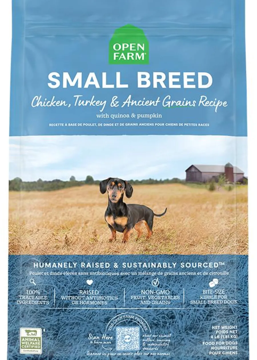 Cheap Open Farm Small Breed Ancient Grains Recipe Dry Dog Food, 4-lb