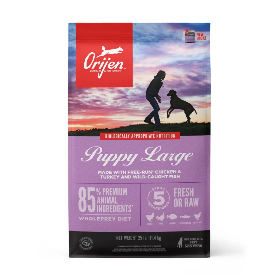 Sale ORIJEN Puppy Large Breed Grain-Free Dry Dog Food, 23.5-lb