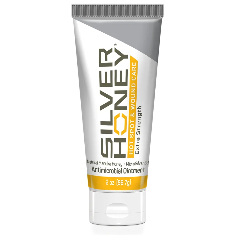 New Silver Honey Hot Spot & Wound Care Ointment for Pets, 2-oz