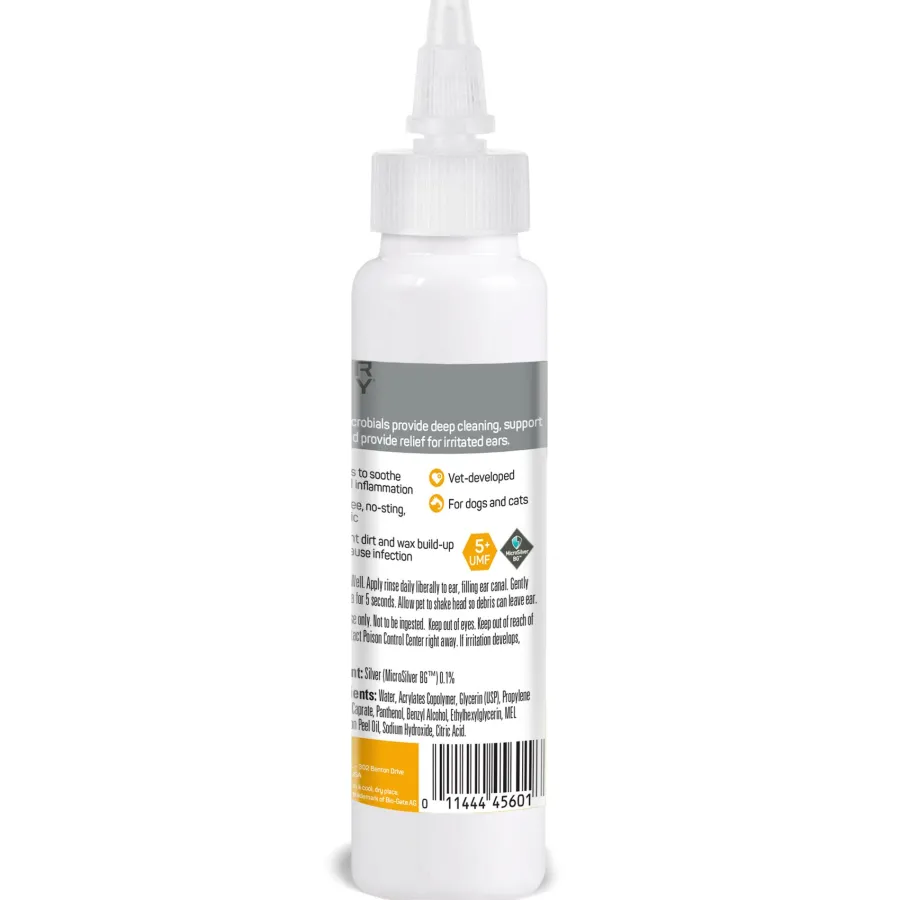 Cheap Silver Honey Rapid Ear Care Vet Strength Pet Ear Rinse, 4-oz
