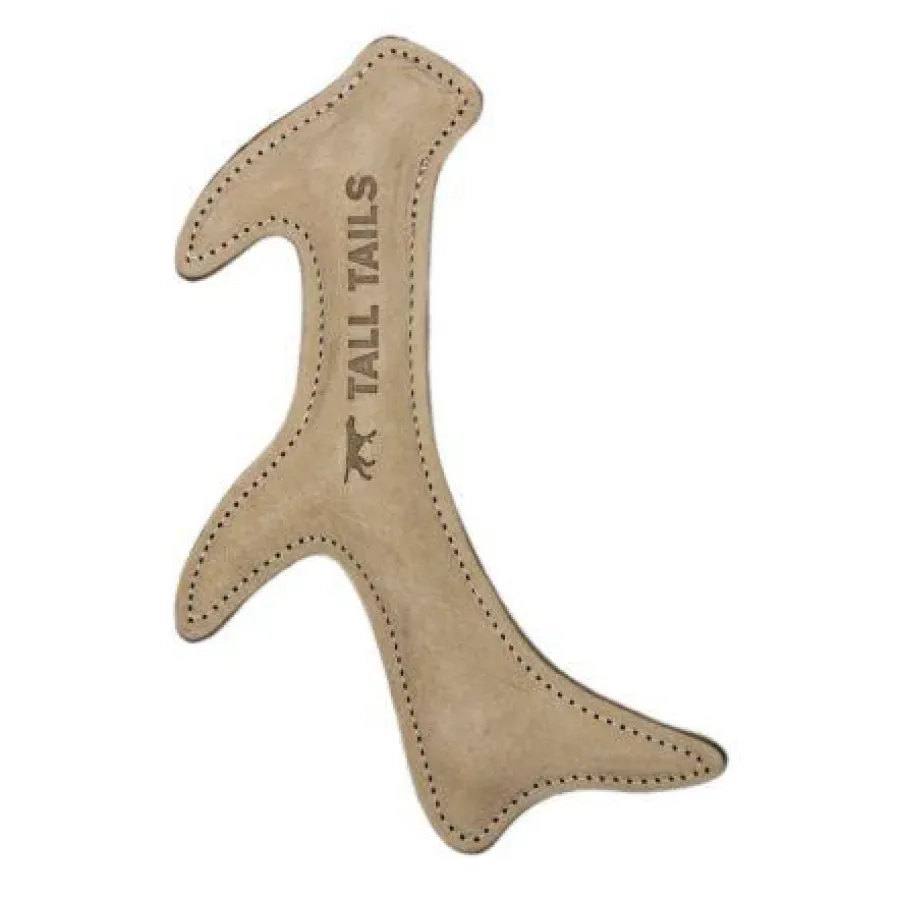Shop Tall Tails Natural Leather Antler Dog Toy, 11-in