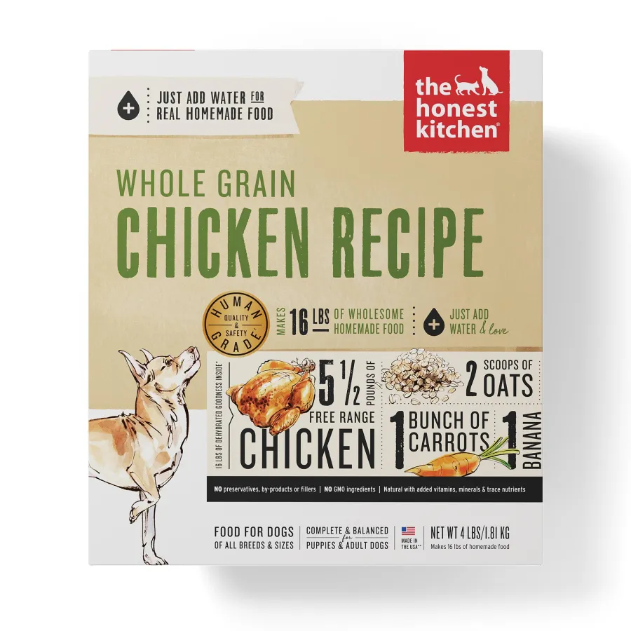 Cheap The Honest Kitchen Whole Grain Chicken Recipe Dehydrated Dog Food, 4-lb box