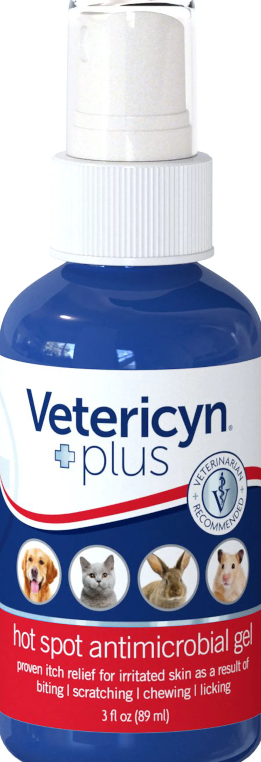Cheap Vetericyn Plus Hot Spot Antimicrobial Gel for Pets, 3-oz
