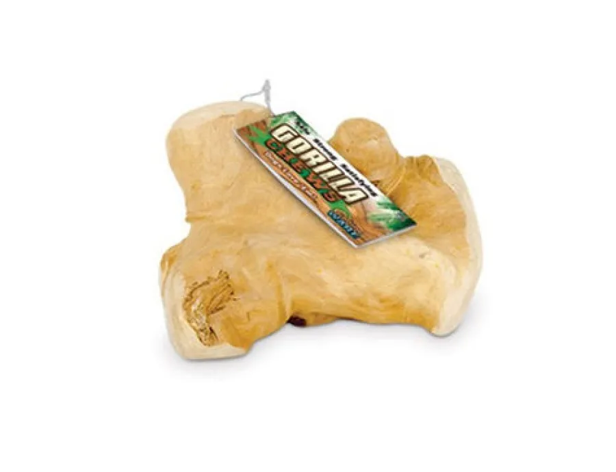Discount Ware Gorilla Chews Solid Java Wood Dog Chews, X-Small
