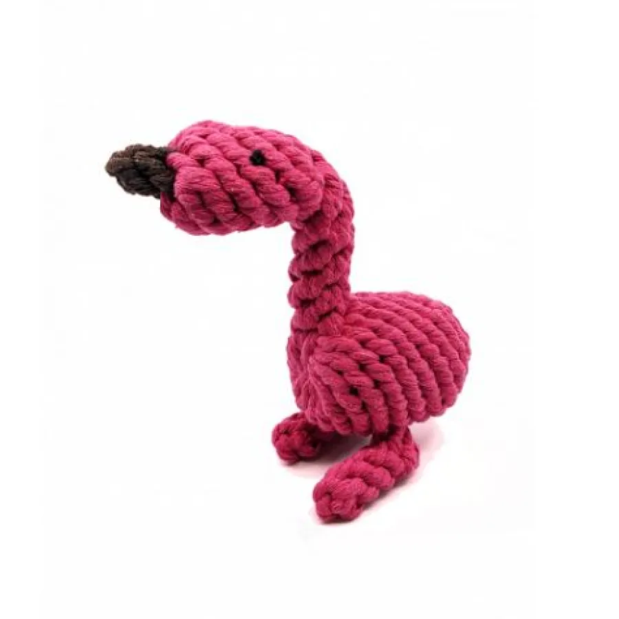 Flash Sale Wild Meadow Farms Plushland Wild Cotton Flamingo Dog Toy