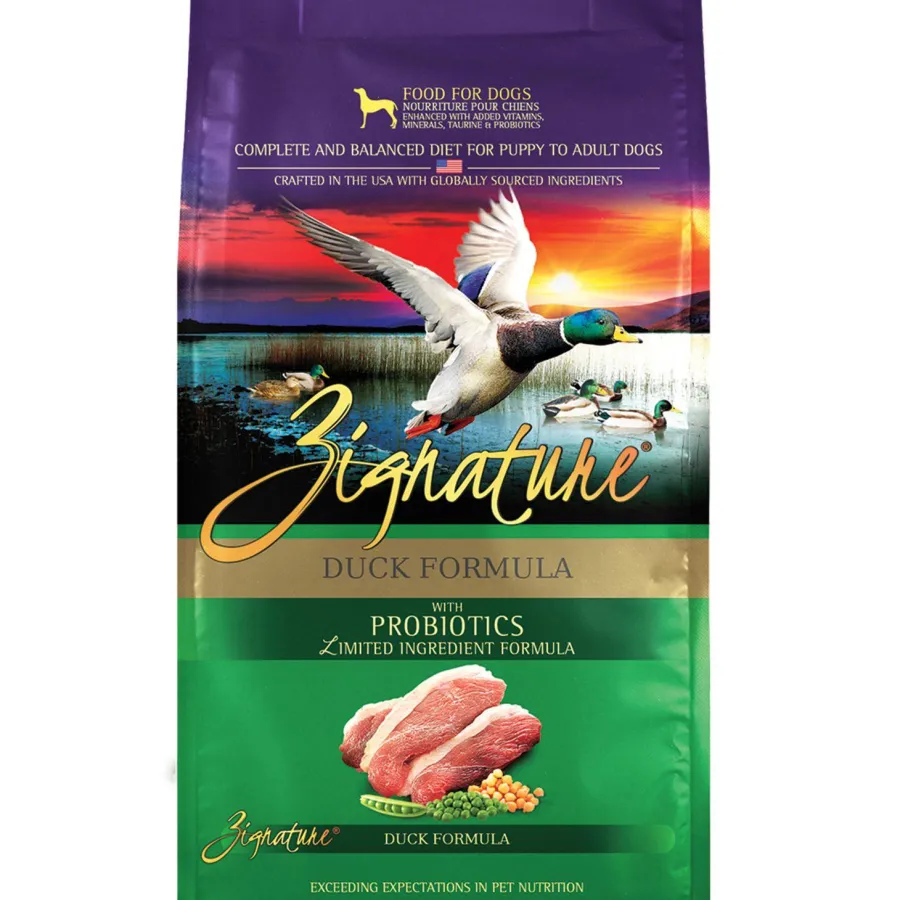 Cheap Zignature Duck Limited Ingredient Formula Grain-Free Dry Dog Food, 4-lb