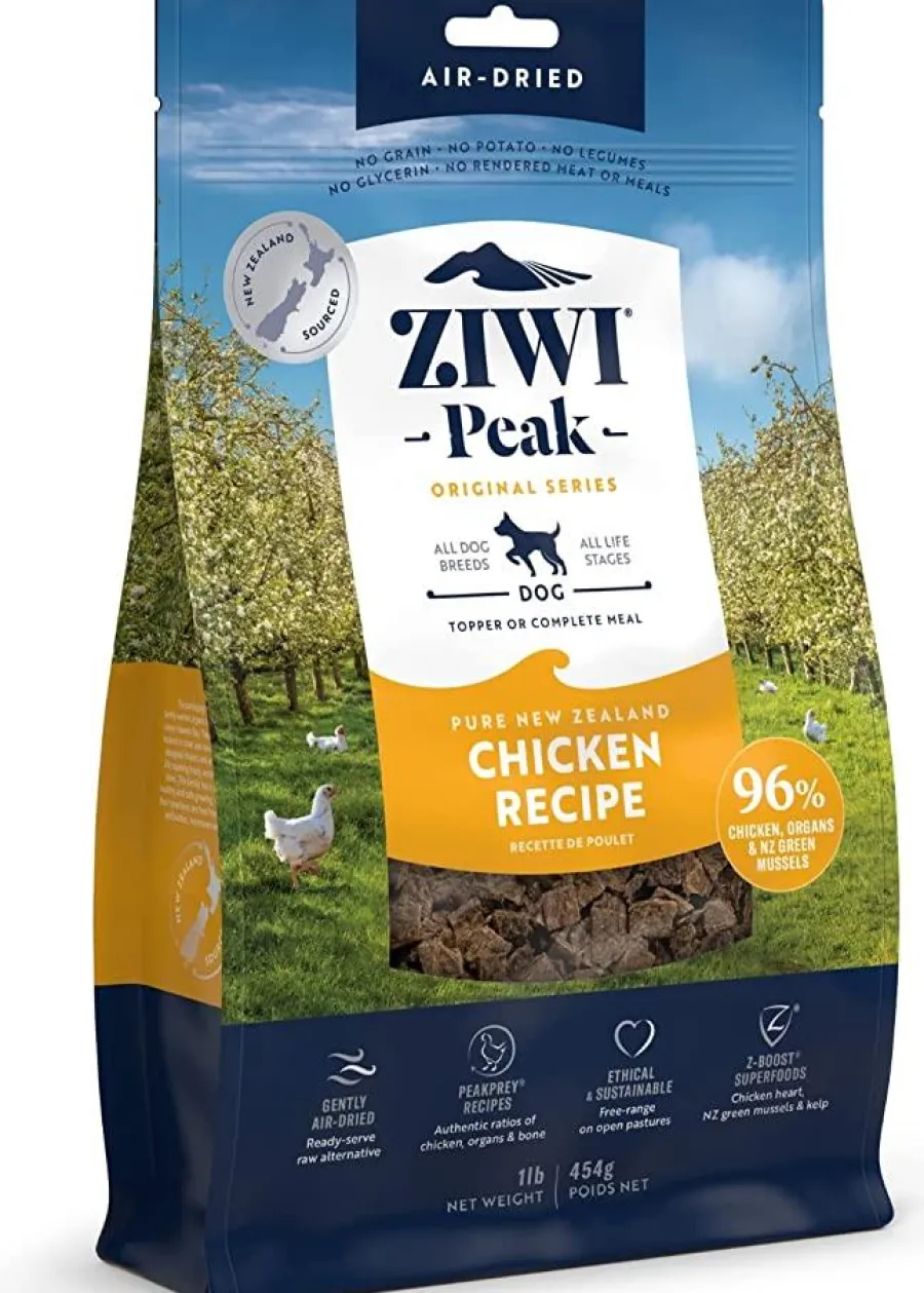 Online ZIWI Peak Chicken Recipe Air-Dried Dog Food, 16-oz | 454-g